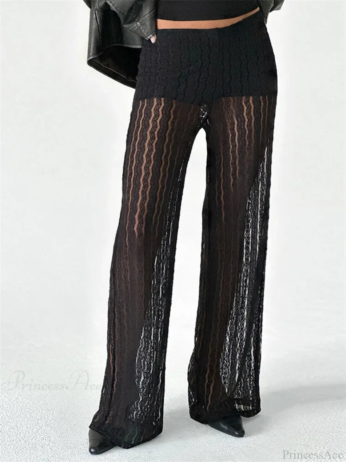 Loose Plaid Print Drawstring Casual Summer Pant pant-250223