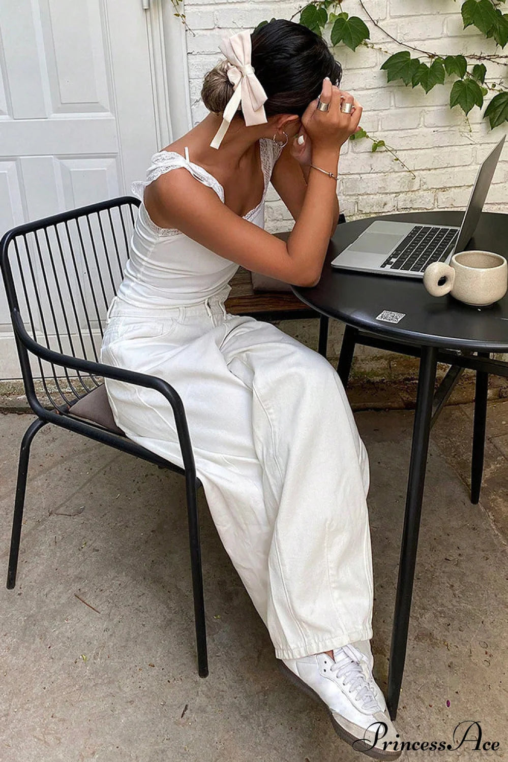 Loose Straight High Waist Jean