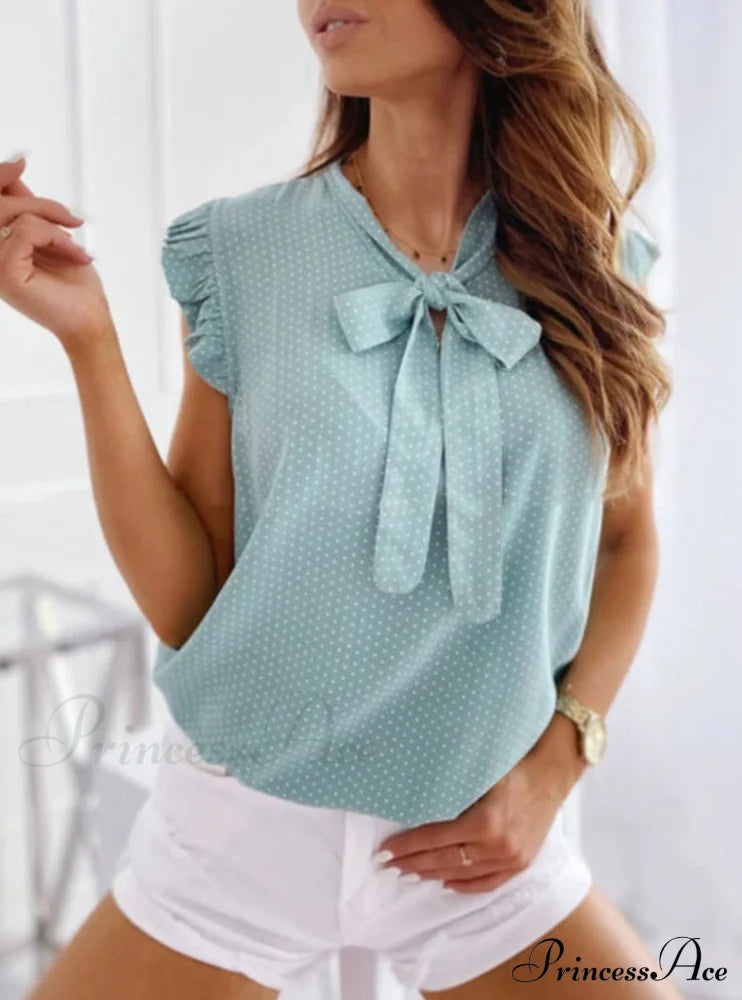 Lorel Blouse Green / S Tops & Blouses