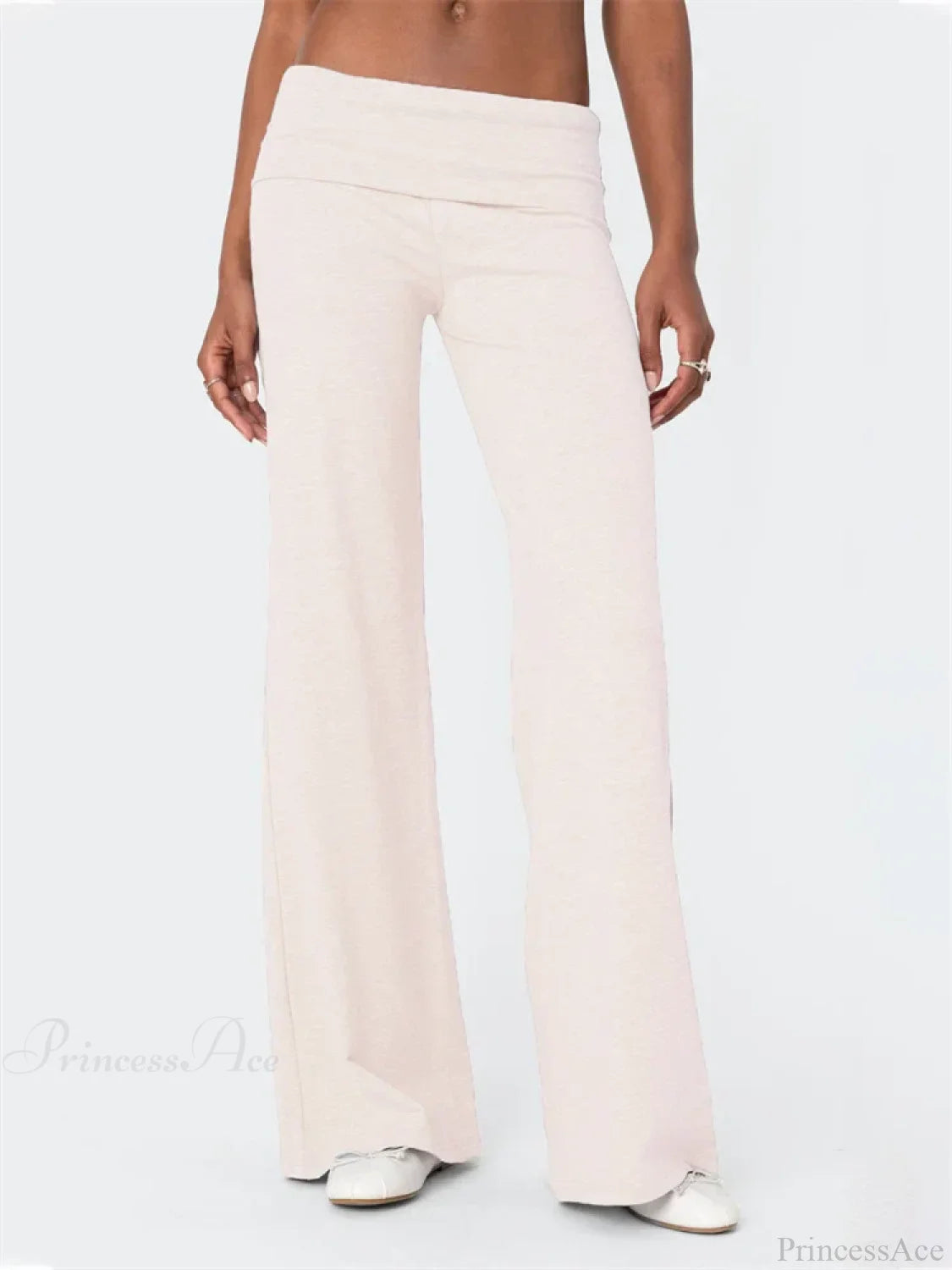 Low Waist Solid Color Loose Casual Street Pant OPAL / S pant-250223