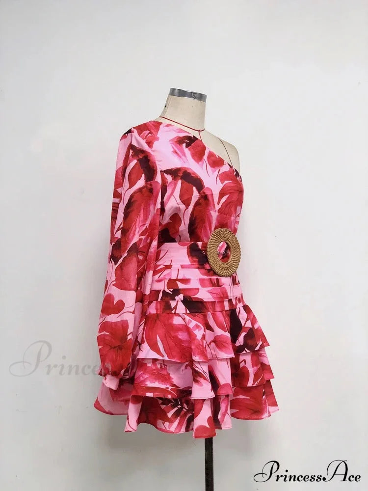 Luna Elegant Ruffle Dress