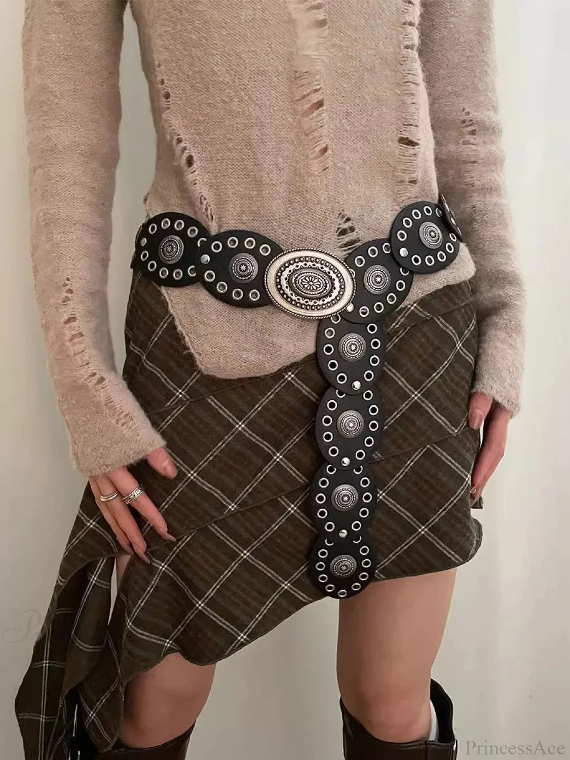 Luxurious Gothic Antique Western Belt