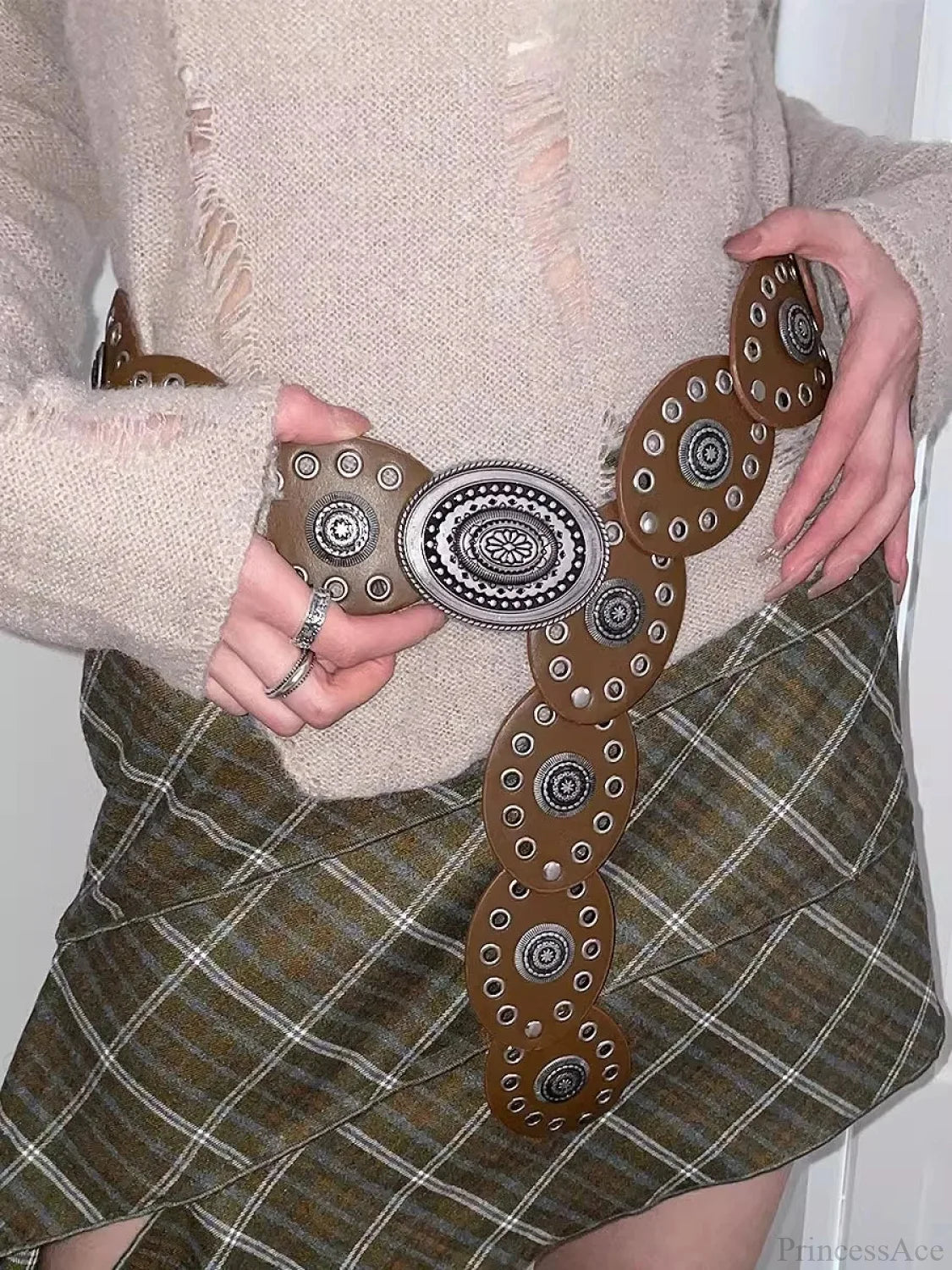 Luxurious Gothic Antique Western Belt