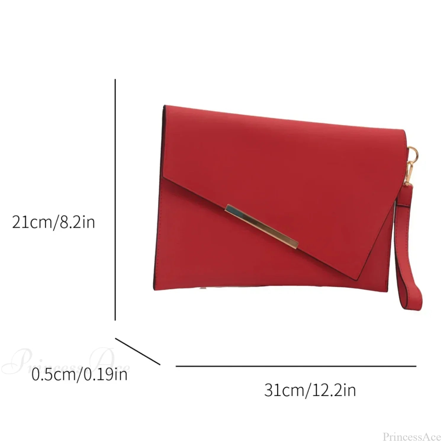 Luxury PU Leather Designer Wristlet wristlet-250126