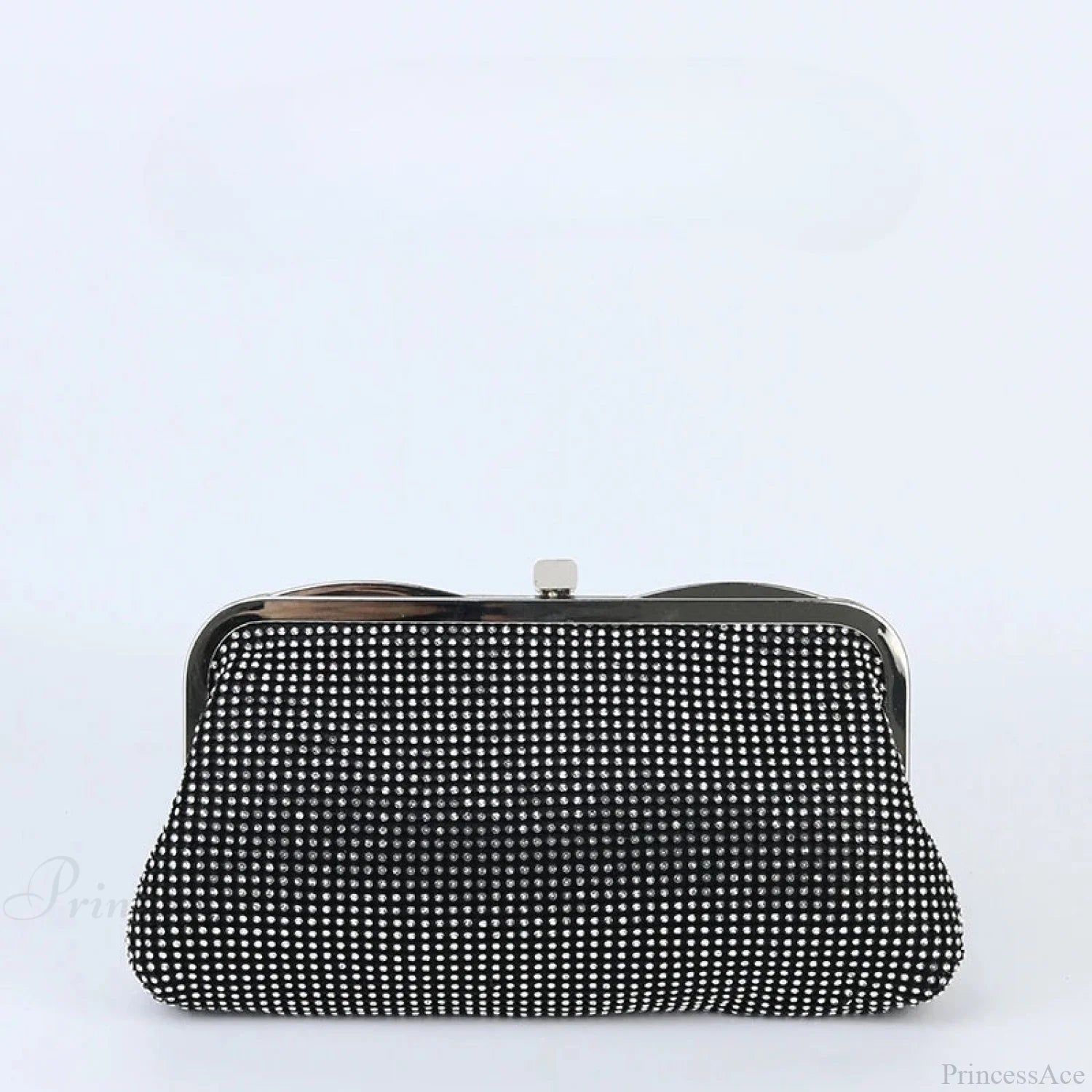 Luxury Square Shoulder Bag Simple Crossbody Bag Black / (20cm clutchbag-250126