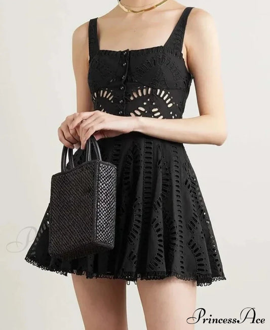 Milani Elegant Mini Dress White / S