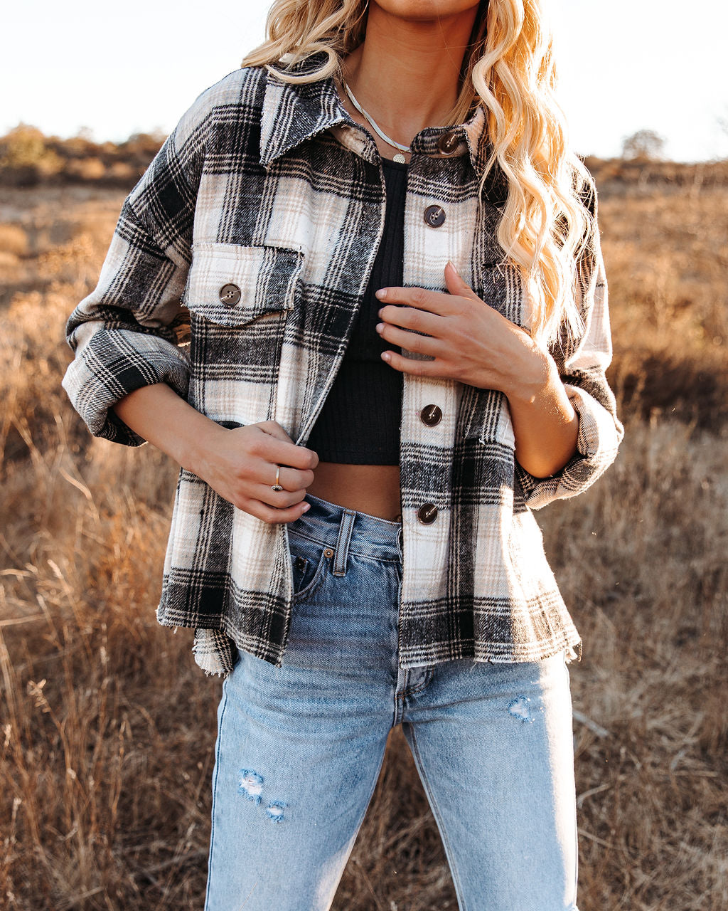 Montgomery Plaid Shacket