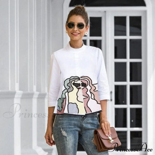 Monysa T-Shirt Xs / White Tops & Blouses