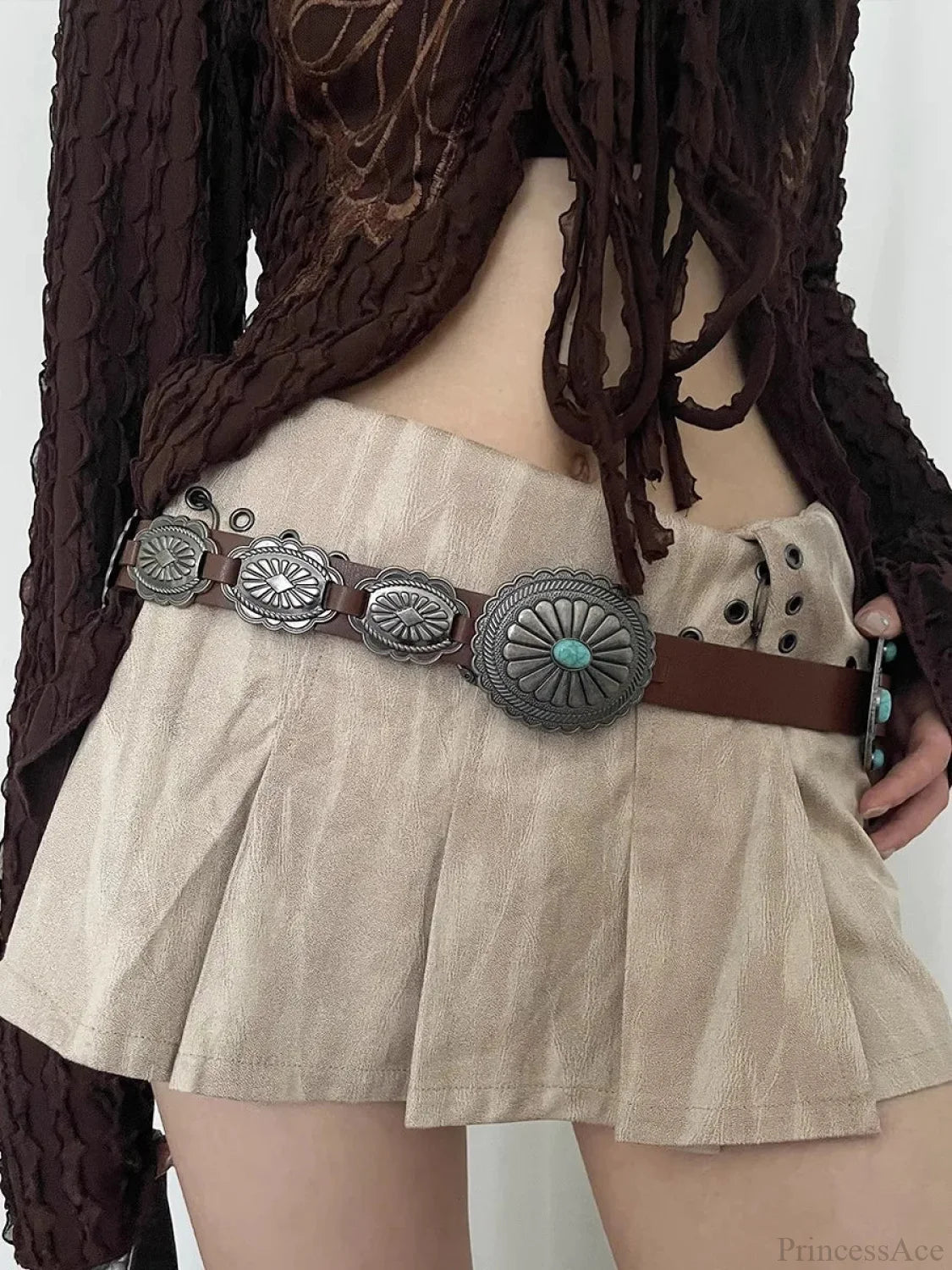 National Mysterious Gem Inlaid Strap