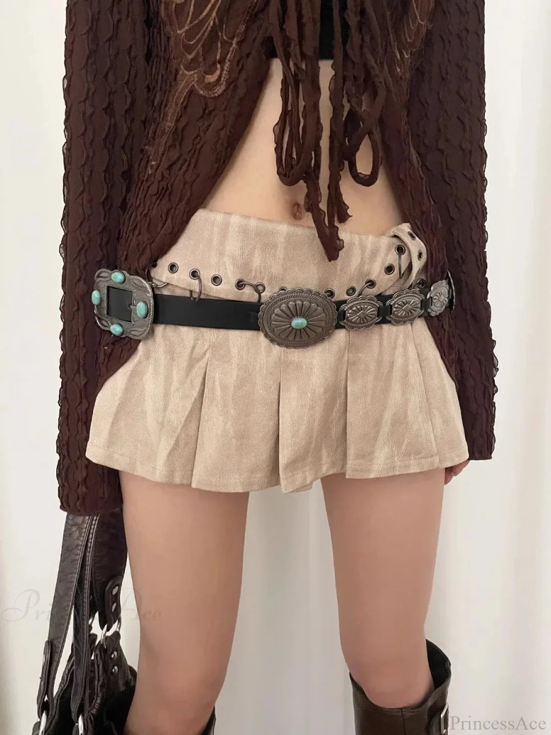 National Mysterious Gem Inlaid Strap