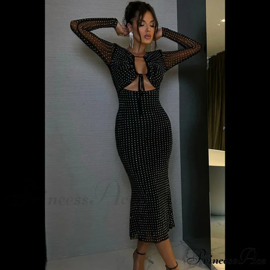 Negini Elegant Midi Dress