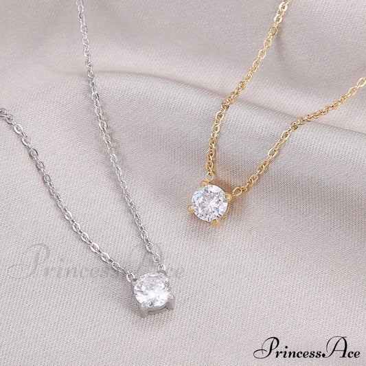 New Arrival Trendy White Diamond Necklaces