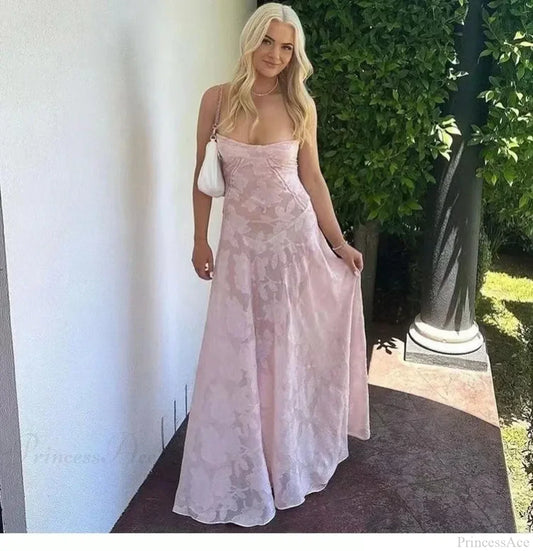 New Fashion Sexy Perspective Seaside Floral Dress Pink / S floraldress-250126