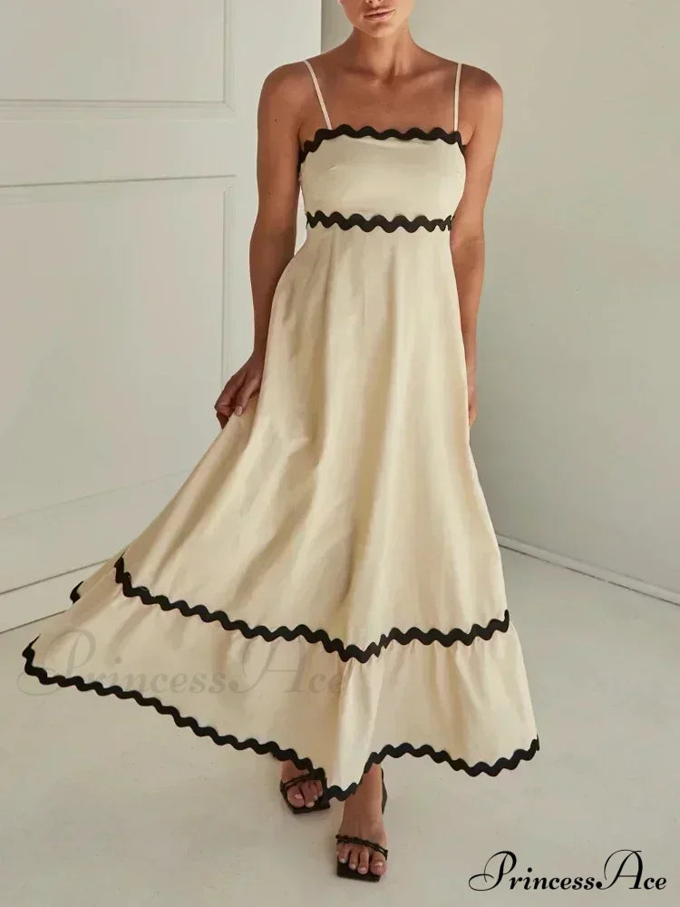 New Fashion Sexy Strapless Strap Women Long Boho Dress