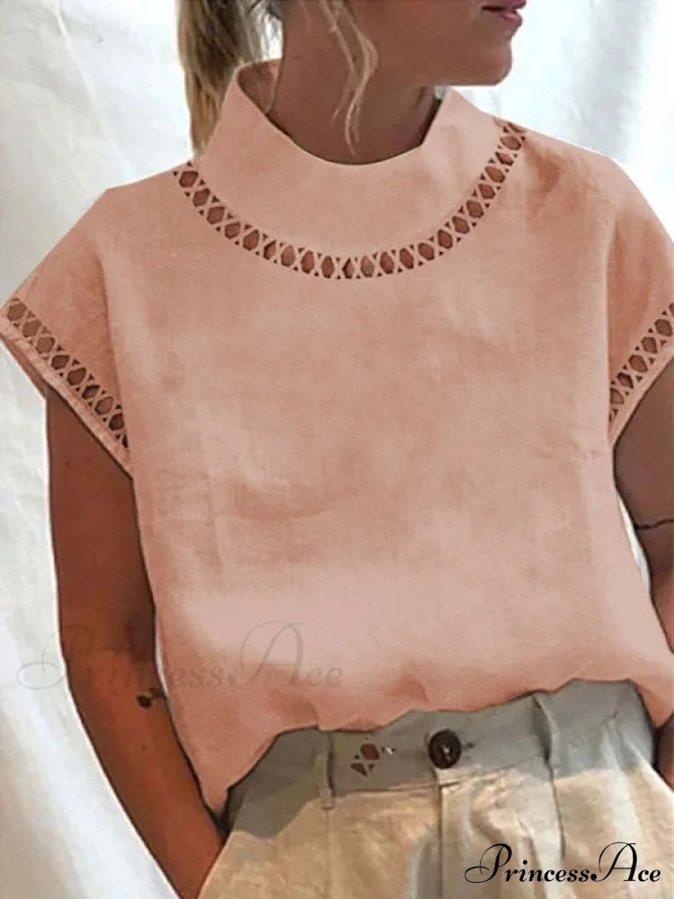 Nicolette Blouse Pink / S Tops & Blouses
