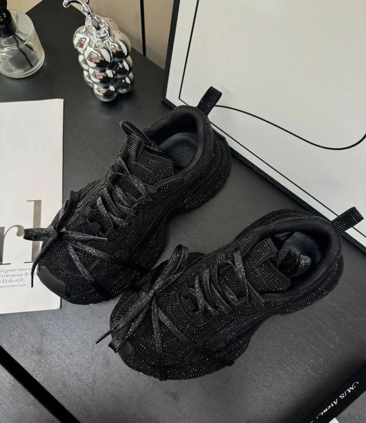 Nomadic Dark Swan Gem Sneaker Black / 35