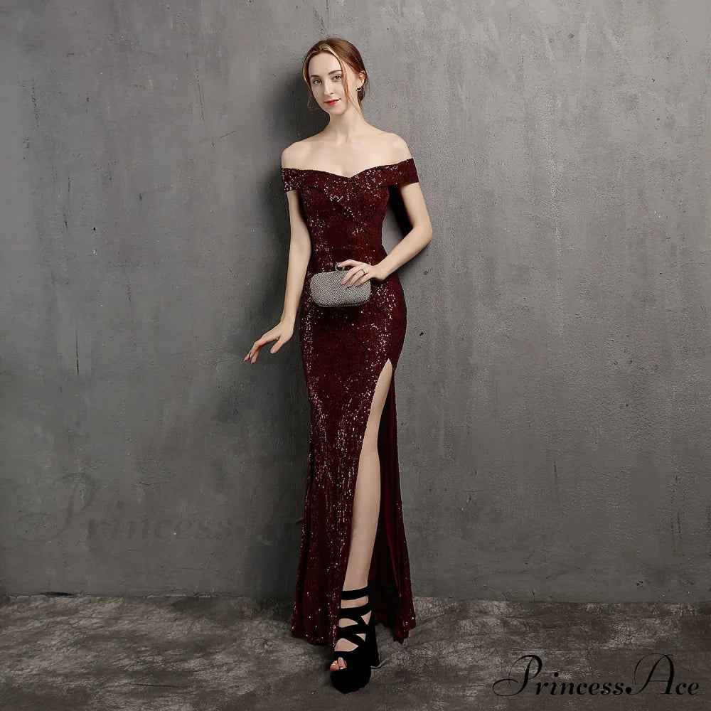 Olivia Formal Stylish Glitter Dress S.o. Long Dresses