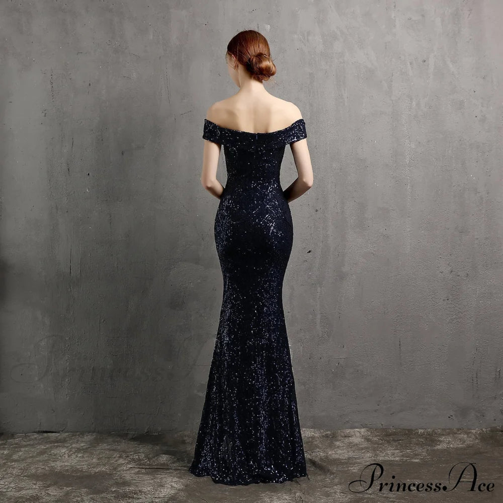 Olivia Formal Stylish Glitter Dress S.o. Long Dresses