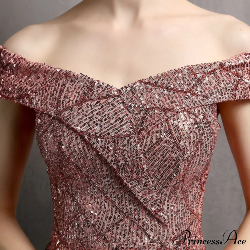 Olivia Formal Stylish Glitter Dress S.o. Long Dresses