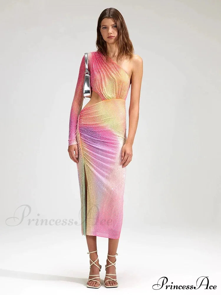 Ophelia Elegant Midi Dress