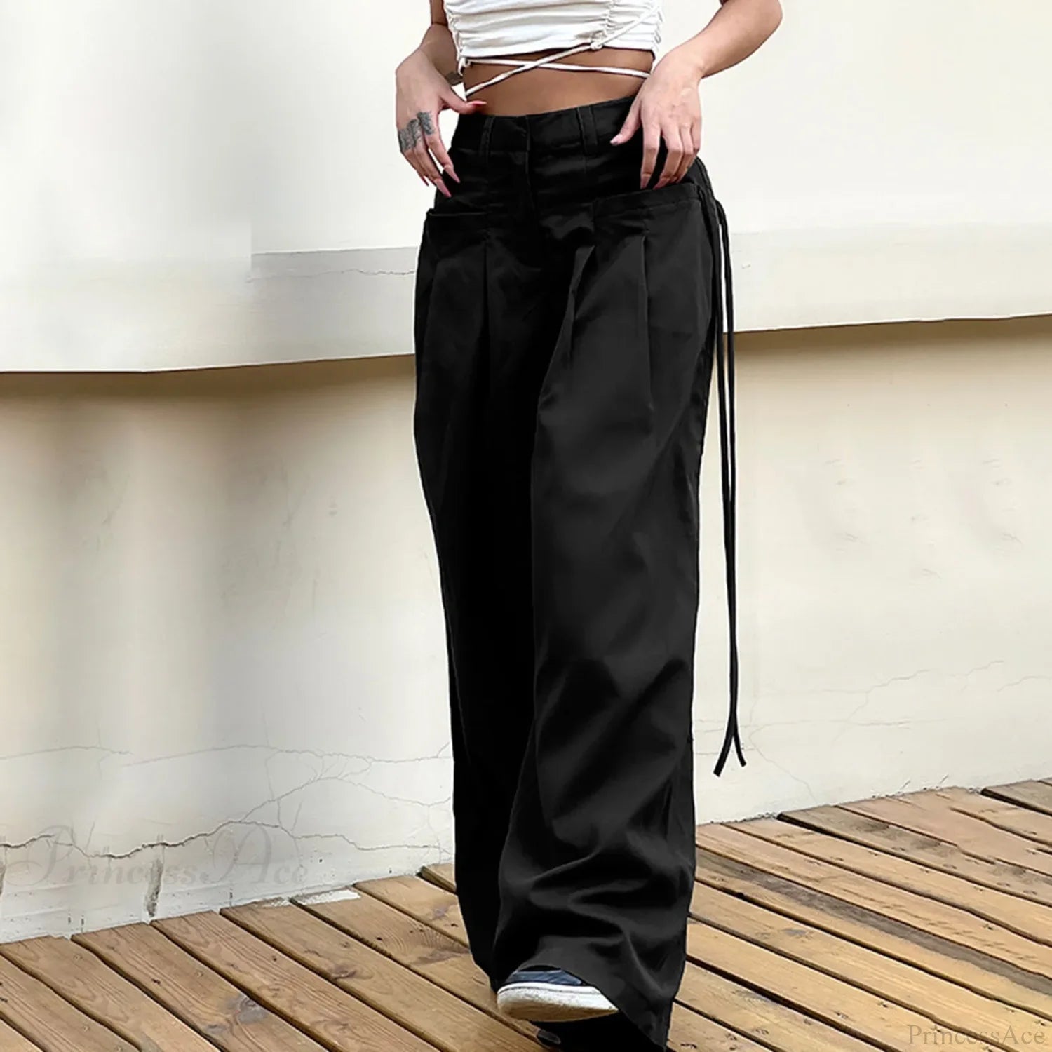 Oversized All-Match Cargo Pants