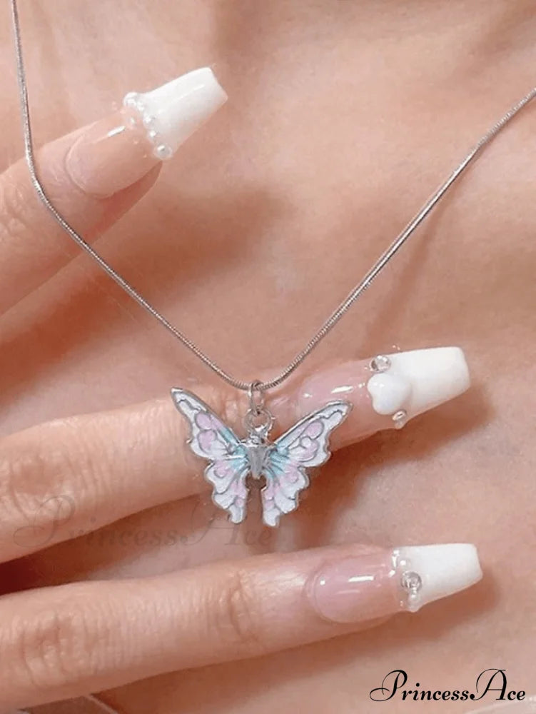 Party Ready Cross Front Cut Classic Out Ruffle Mini Dress - Black Pink / One Size Necklaces