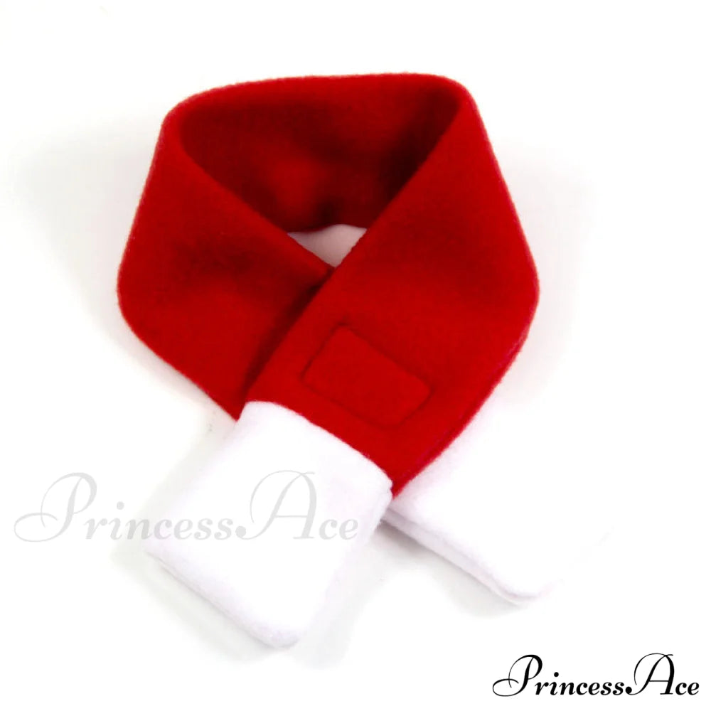 Pet Dog One-Sided Velvet Scarf Hat Kit