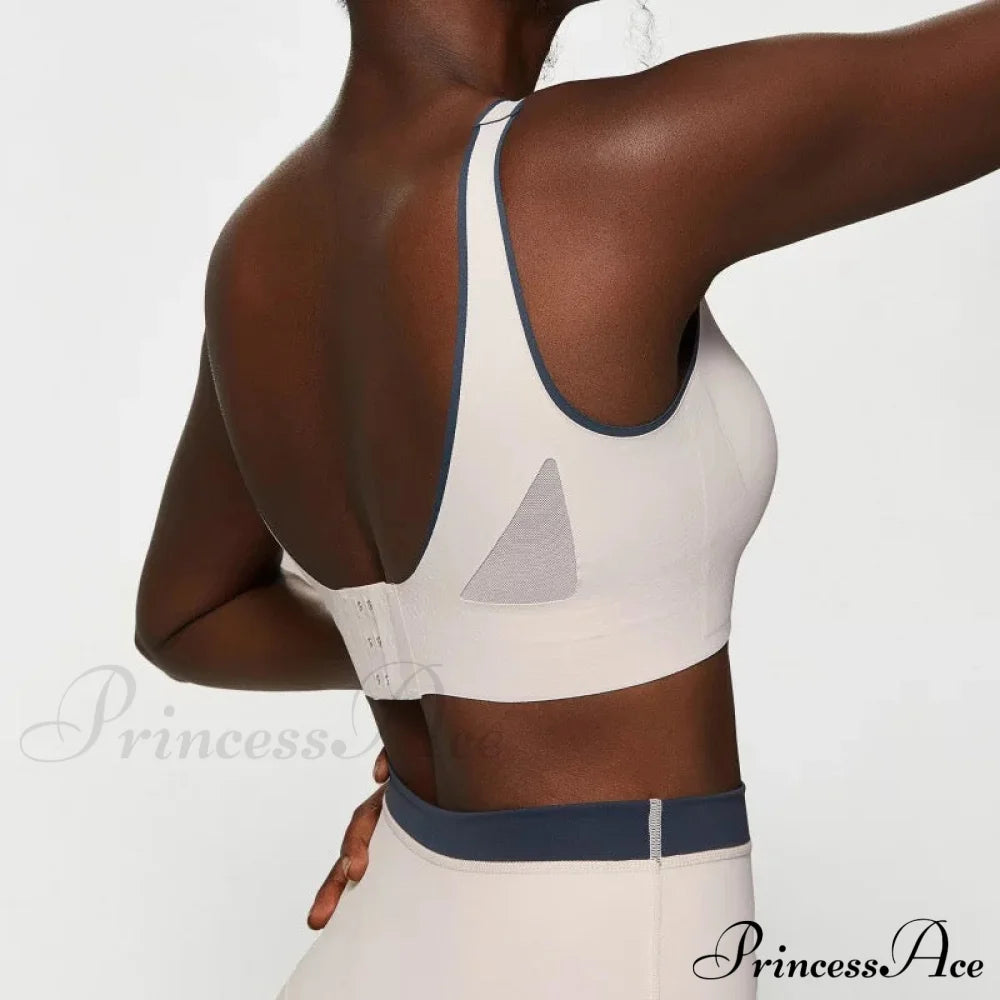 Peyton Sports Bra And Graceful Leggings Set Milk White