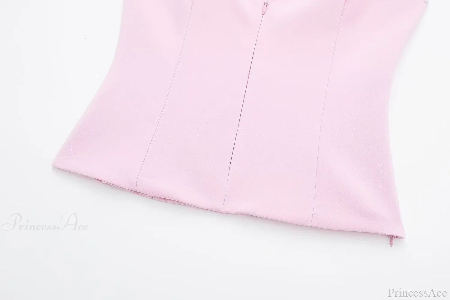 Pink Halter Sleeveless Charming Top And Skort Set
