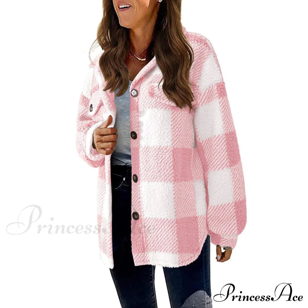 Plaid For Casual Coat Wear Coats