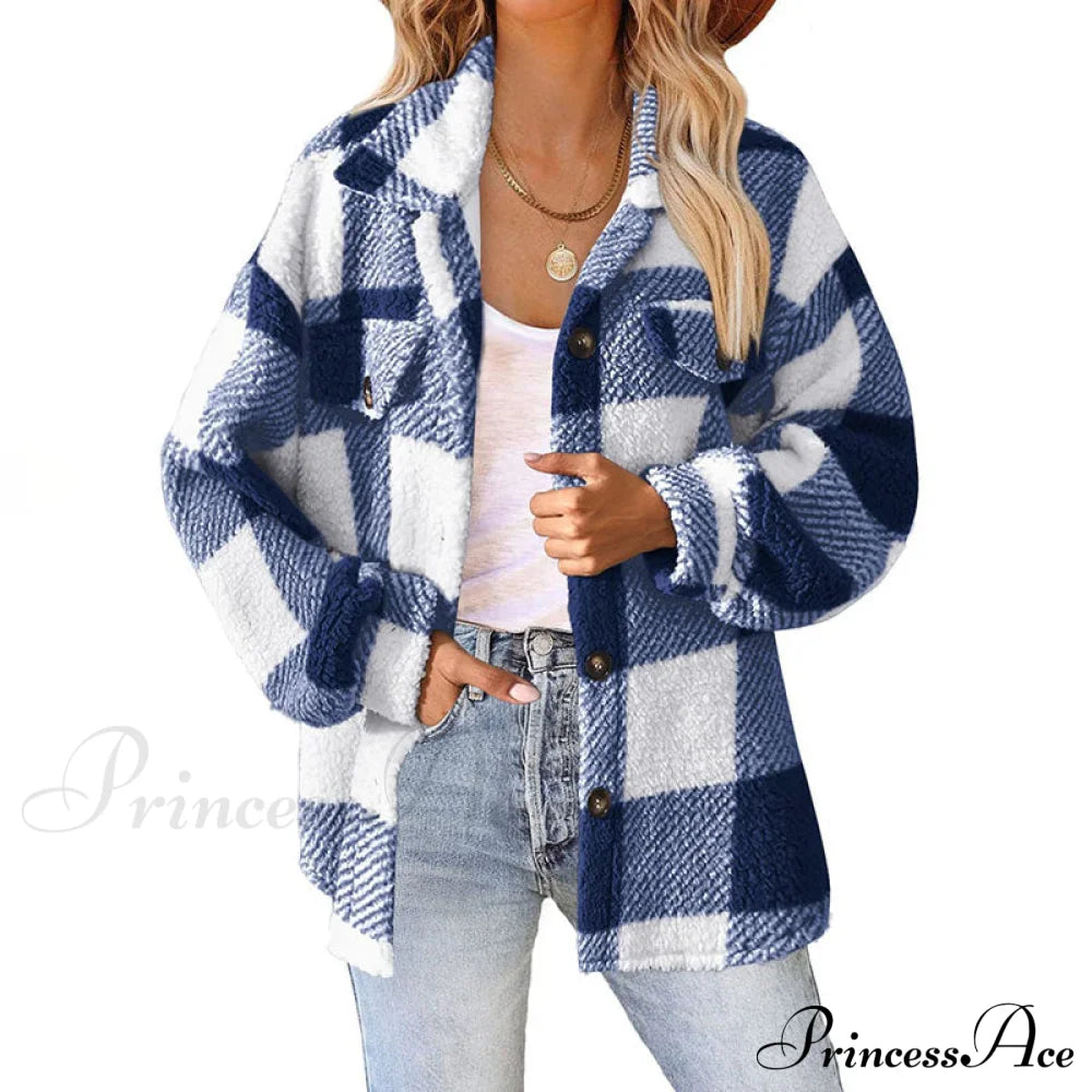 Plaid For Casual Coat Wear Coats