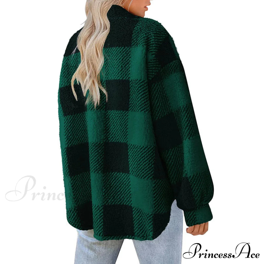 Plaid For Casual Coat Wear Coats