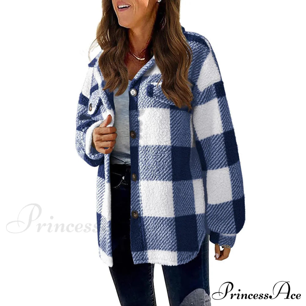 Plaid For Casual Coat Wear Coats