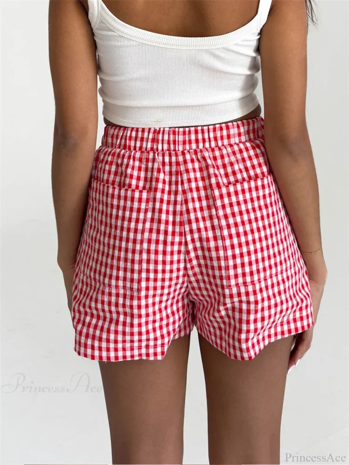 Plaid Pocket Lounge Short short-250223