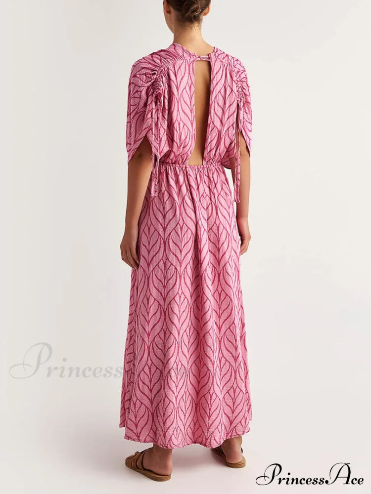 Printed Resort Stylish Maxi Dress Dresses