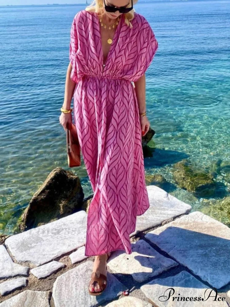 Printed Resort Stylish Maxi Dress Dresses