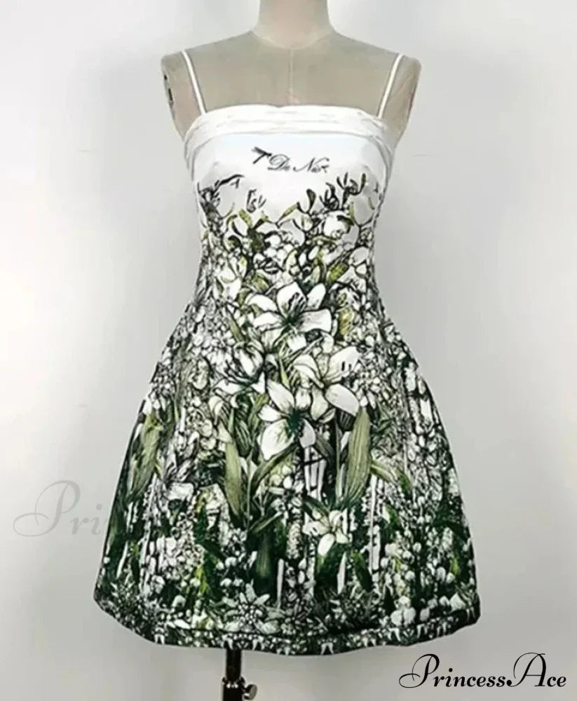 Printed Tube Stylish Mini Dress