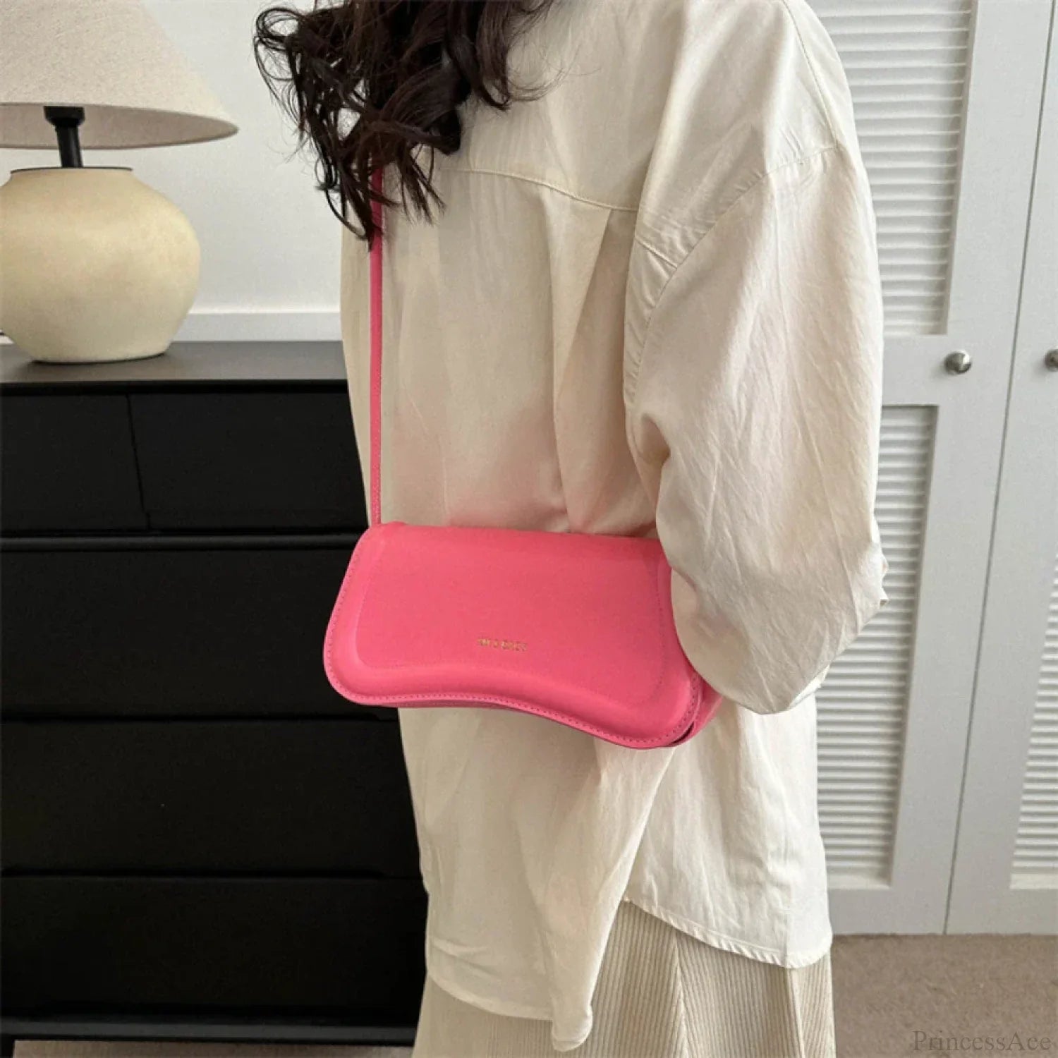 PU Leather Underarm Shoulder Crossbody Bag shoulder-250126