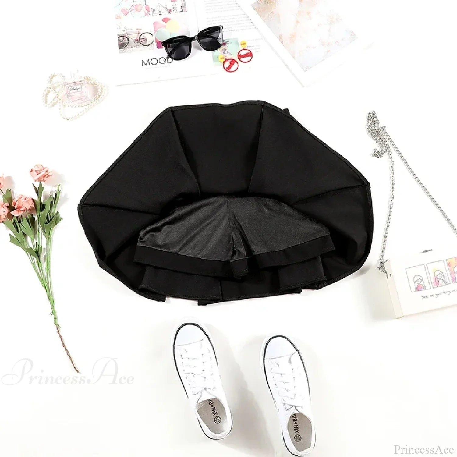 Punk Stud Retro Harajuku Skirt