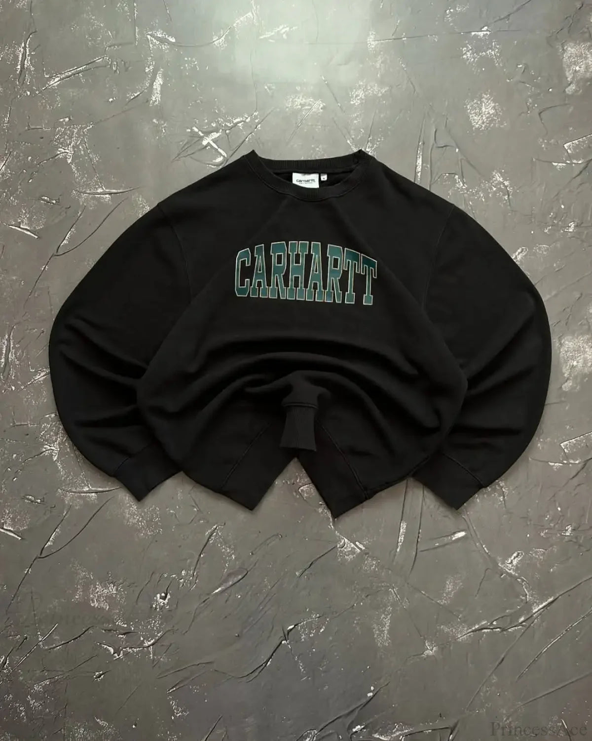 Punk Style Vintage Loose Sweatshirt black 2 / M