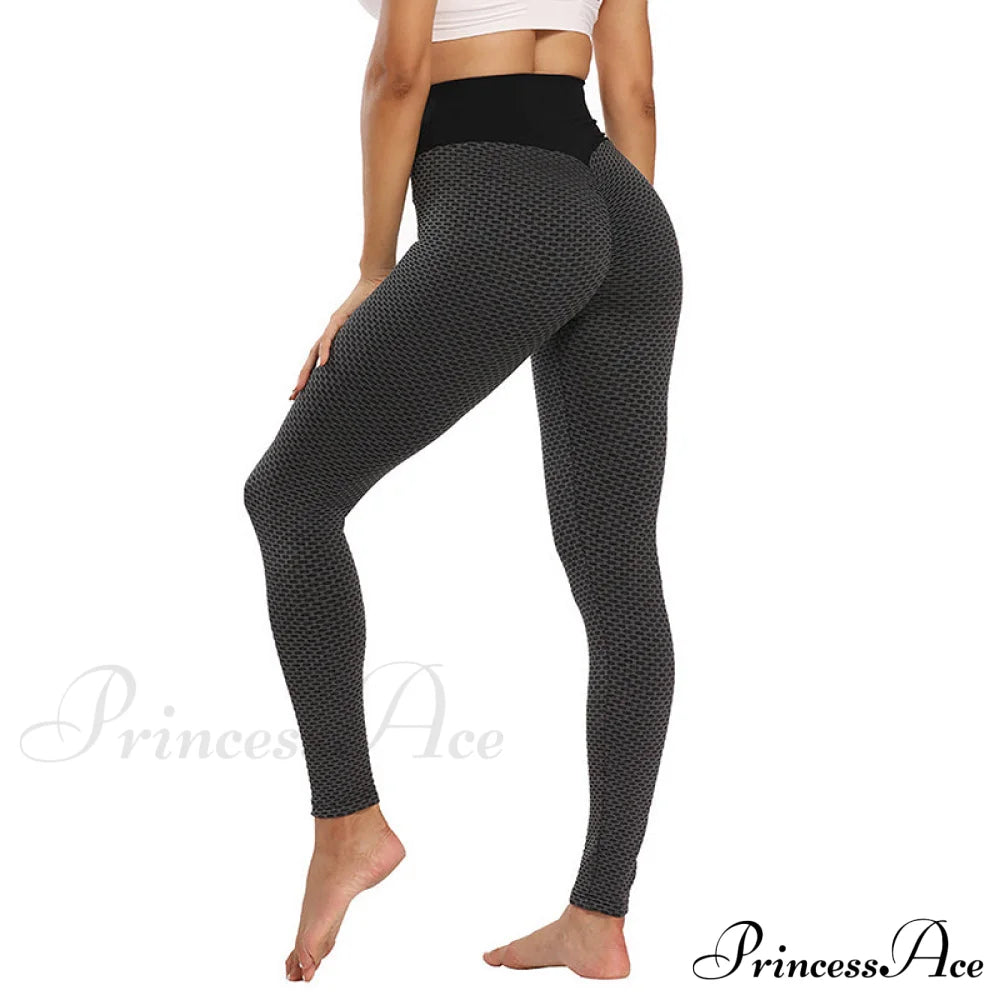 Push Up Woman Tights Workout Leggings Black High Quality / S