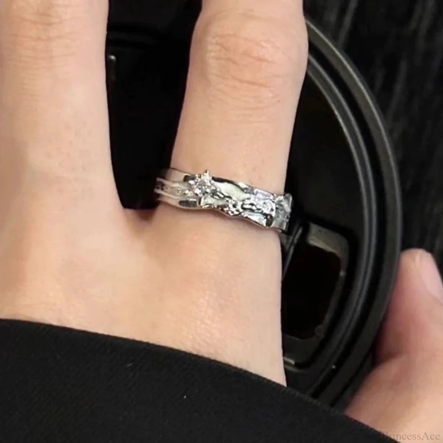 Rebellious Dark Bat Wing Ring Style 04