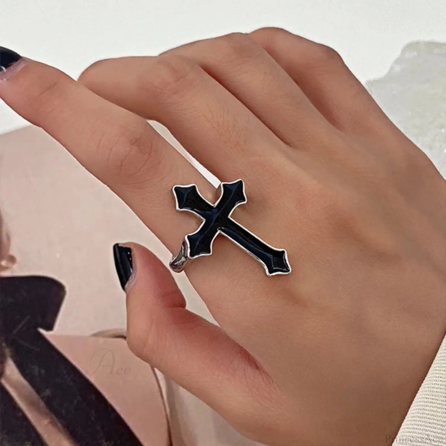 Rebellious Dark Bat Wing Ring Style 07