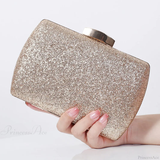 Red Diamond Evening Clutch Wristlet Gold wristlet-250126