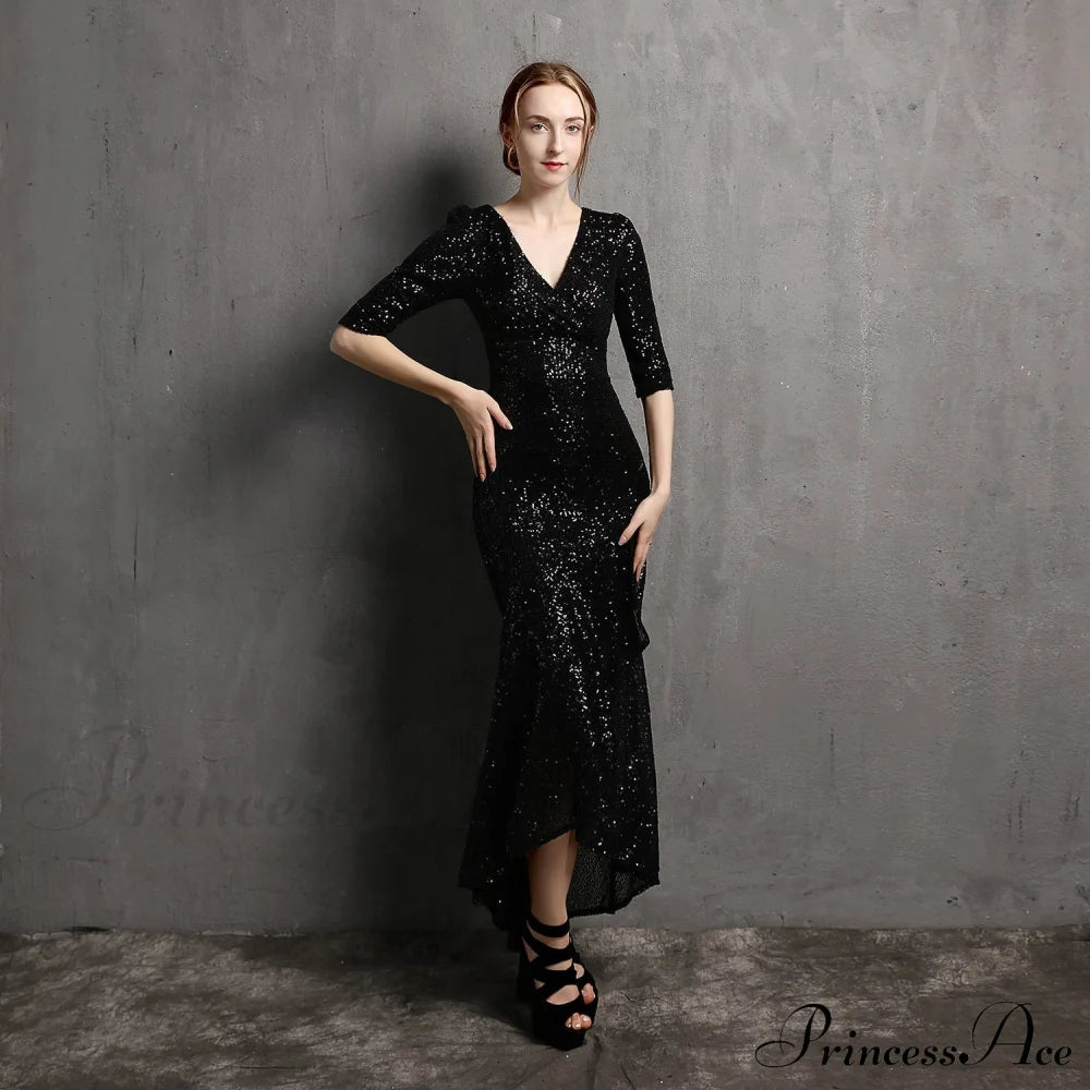 Rehami Sequin Stylish Mermaid Dress S.o. Long Dresses