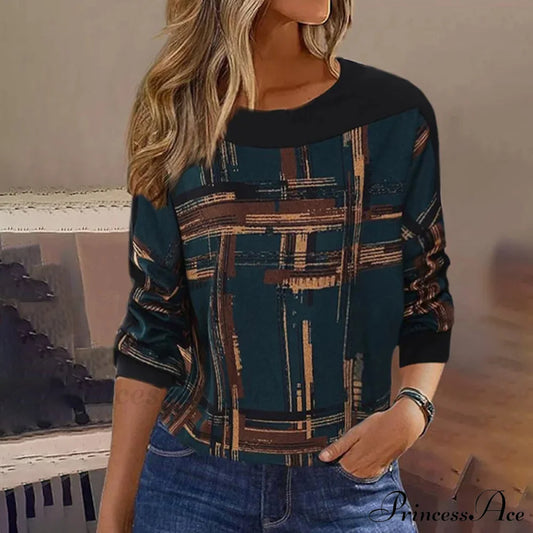 Retro Casual Sweater Blouses