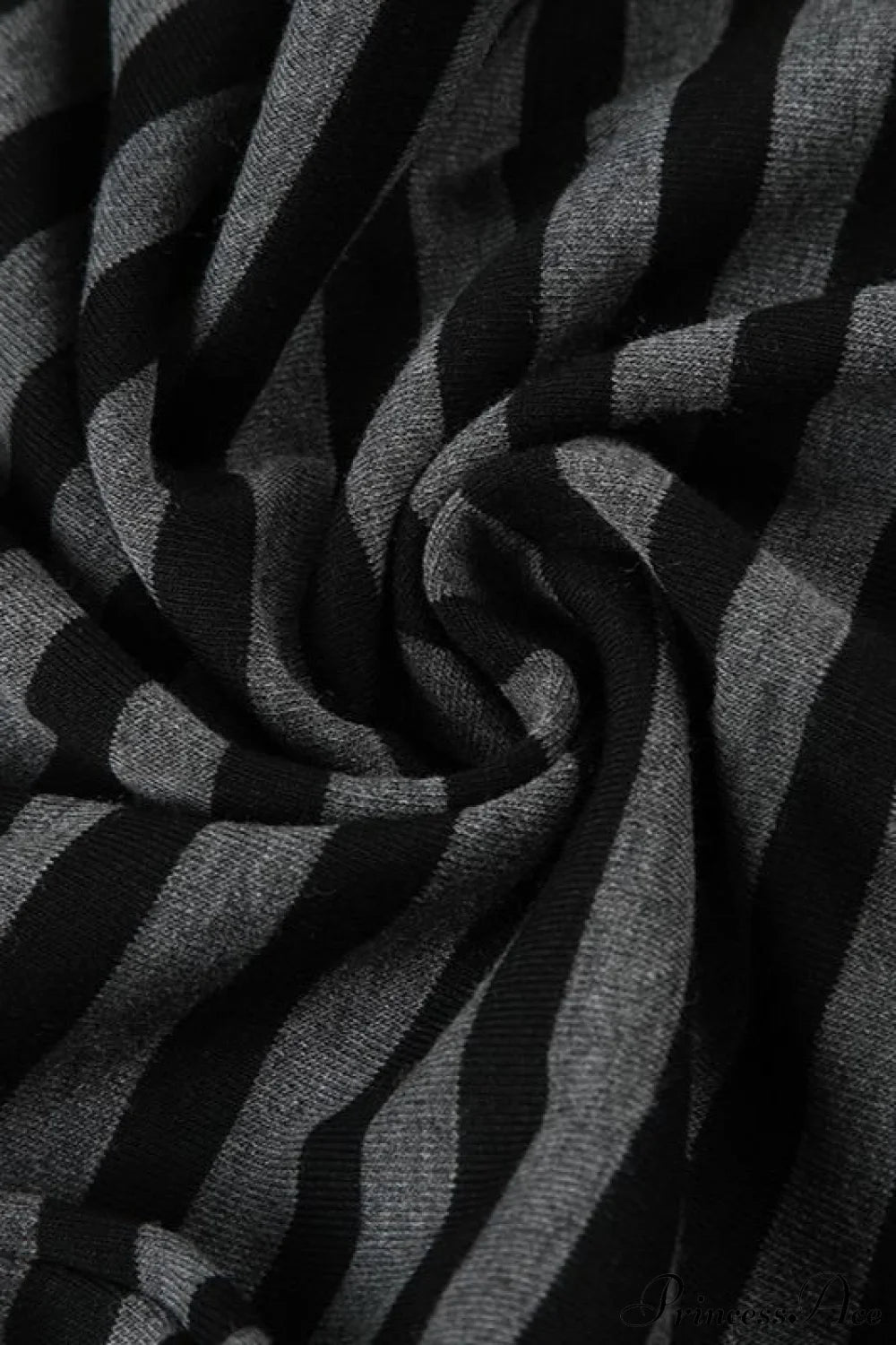 Retro Striped Bootcut Knit Pants