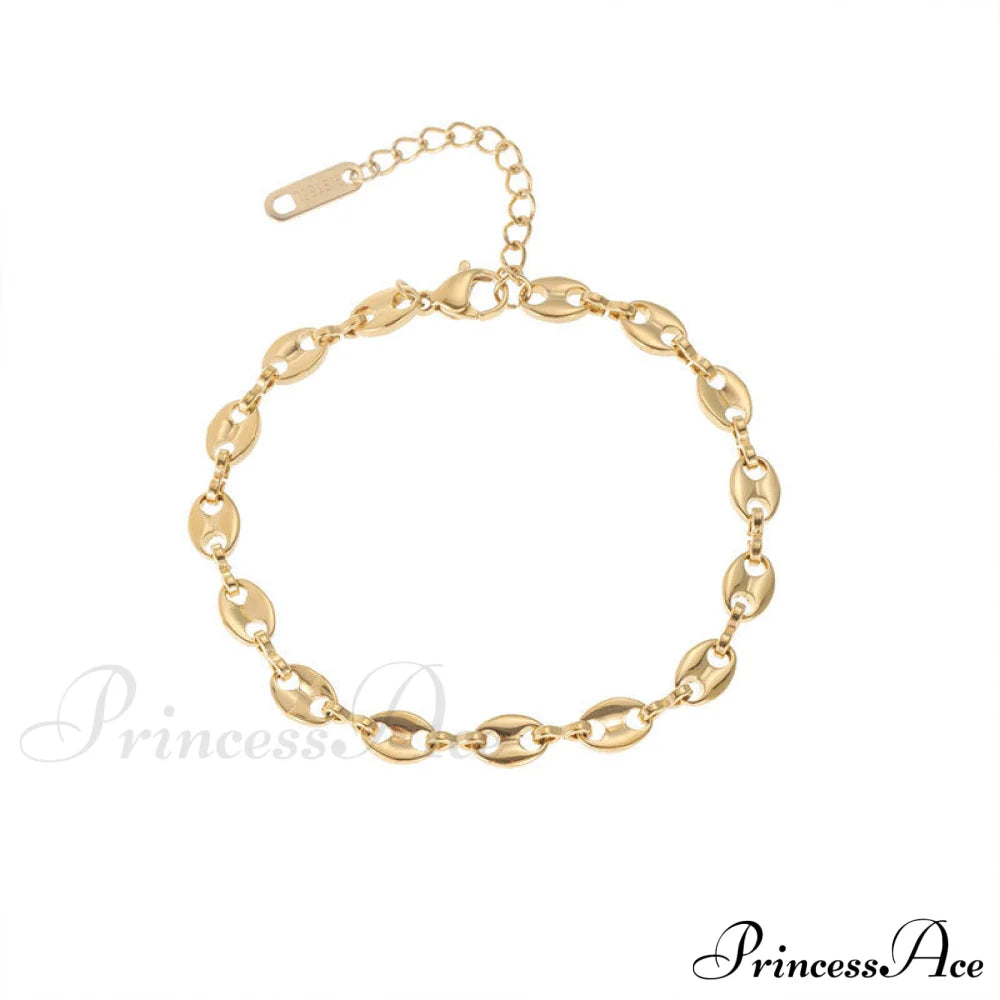 Retro Style Hollow Hot Circle Chain Necklace