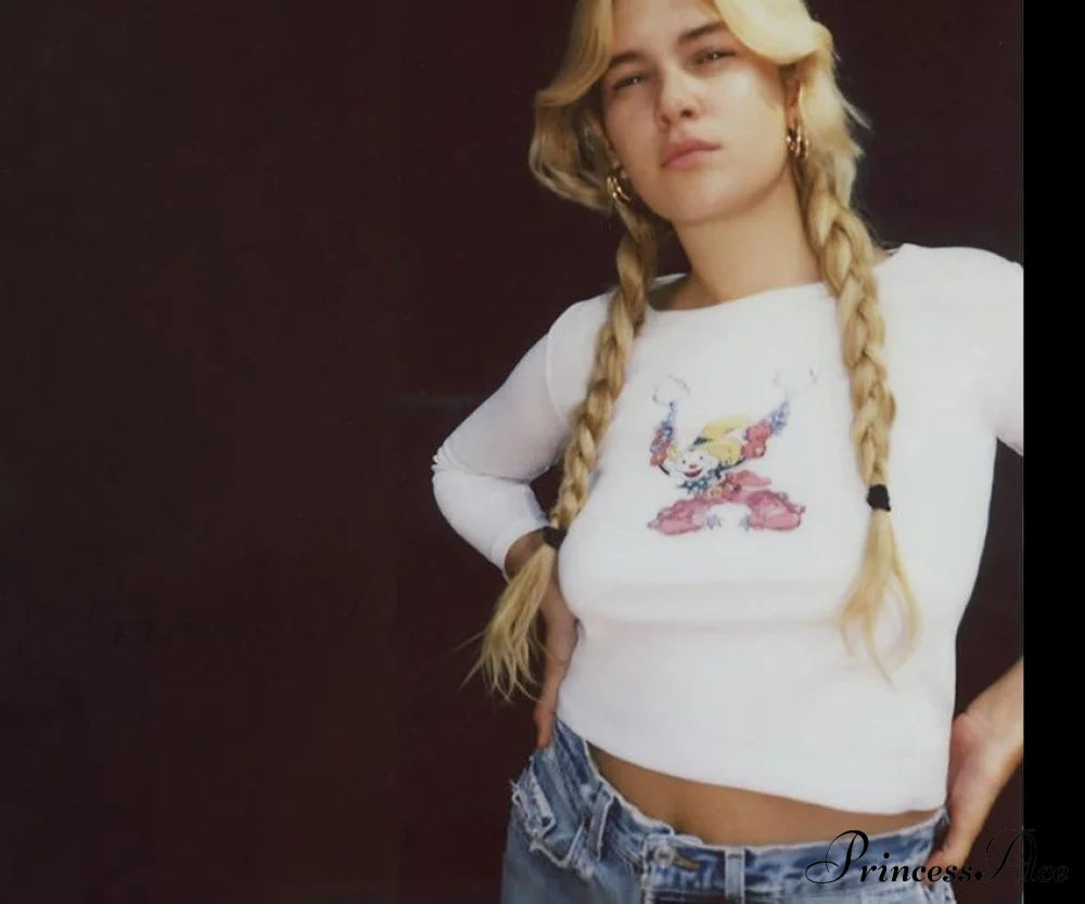 Rodeo Elegant Clown Tee Top