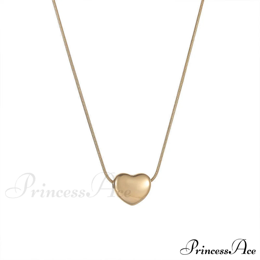 Romantic Mini Heart Pendant Necklaces